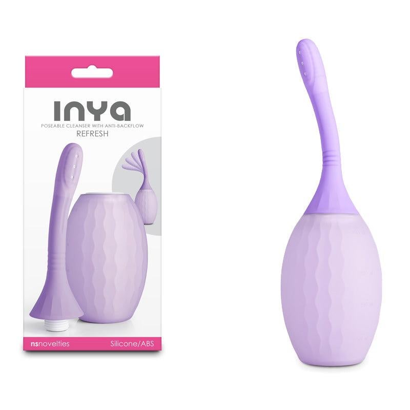 NS Novelties INYA Refresh Poseable Unisex Douche - Enemas and Douches