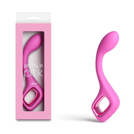 NS Novelties Pretty in Pink Lace Rechargeable G Spot Vibe - G-Spot Vibrators