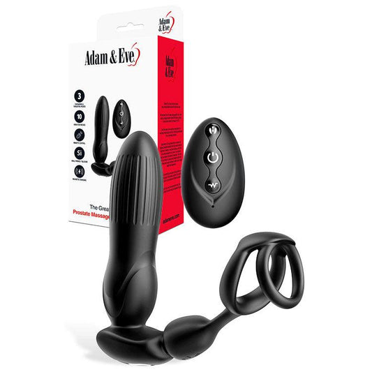 Adam & Eve THE GREAT EXPANDER Remote Prostate Massager - Prostate Toys