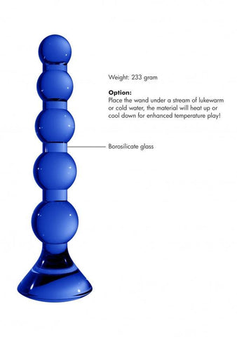 Shots Toys Chrystalino Stretch Anal Play Beads - Anal Beads and Balls