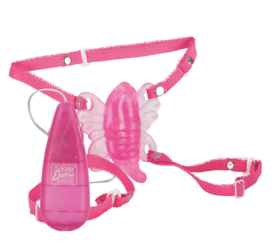 Adam & Eve THE ORIGINAL VENUS BUTTERFLY Vibrator Pink Remote Control Vibrators
