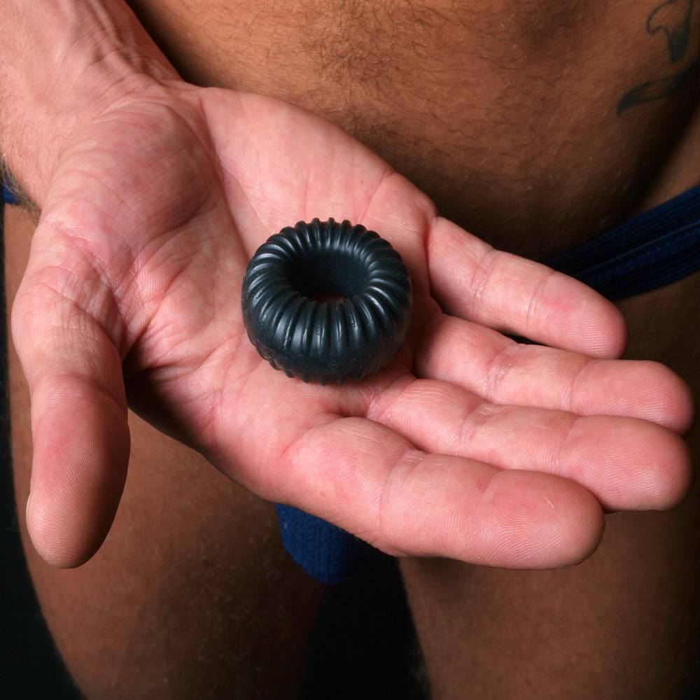 Perfect Fit Ribbed Stretchy Cock Ring Stretchy Cock Rings