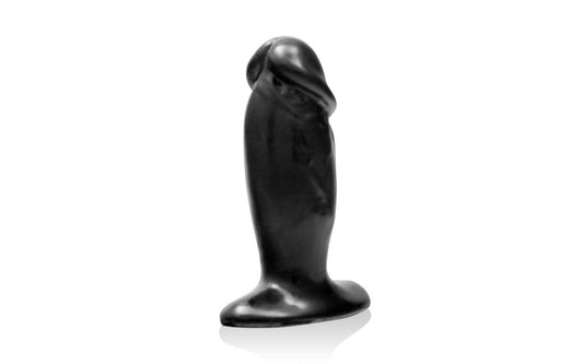 SI Novelties Realistic PVC Cock Plug Small Black Butt Plugs