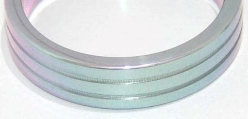 Aluminium Groove Cock Ring Cock Rings