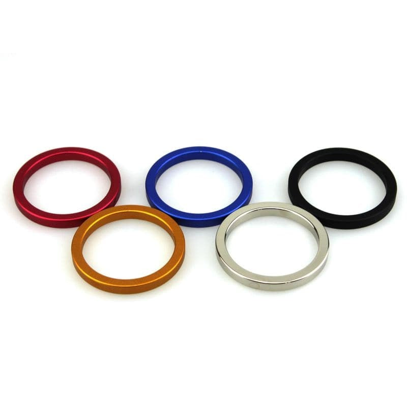 Aluminum Colored Cock Ring Medium Cock Rings