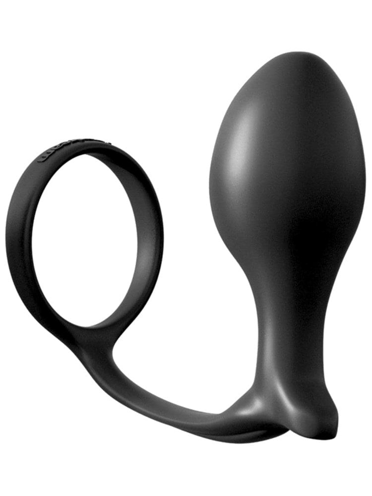 Anal Fantasy Collection Ass-Gasm Cock Ring Plug 2.0 Beginner Ball and Cock Toys