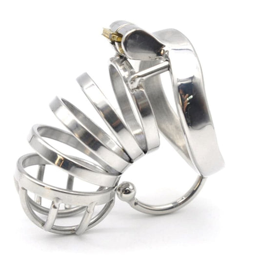 Ball Hook Cock Cuff Chastity Cage - Male Chastity