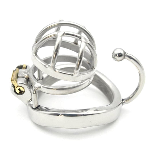 Ball Hook Condemned Penetration Cage - Male Chastity