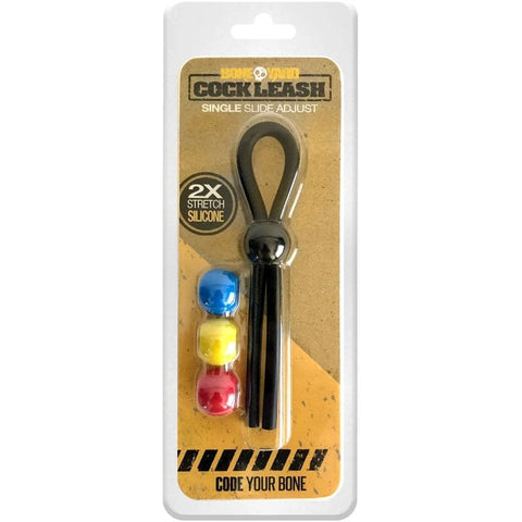 Boneyard Adjustable Cock Leash - Redefine Intimacy - Stretchy Cock Rings