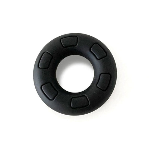 Boneyard Daddy Chub Up Bulge Ring - Black - Stretchy Cock Rings