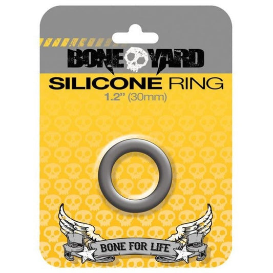 Boneyard Silicone Ring Grey 50MM Stretchy Cock Rings