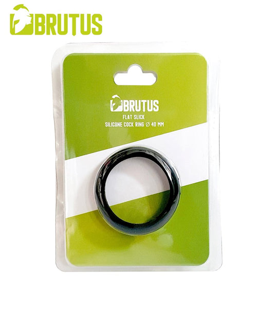 Brutus Flat Slick Cock Ring - Ball and Cock Toys