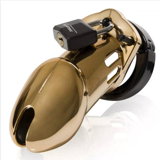 CB 6000 Gold - Male Chastity Cock Cage Kit Male Chastity