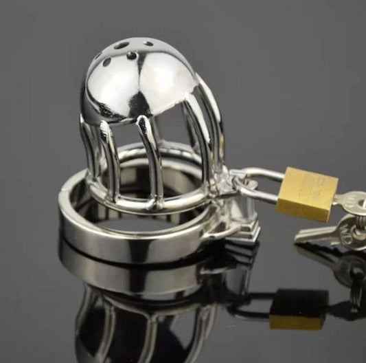 Cock Prison Cage Pee Thru - Male Chastity