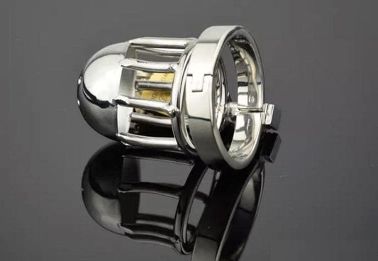 Cock Prison Cage Pee Thru - Male Chastity