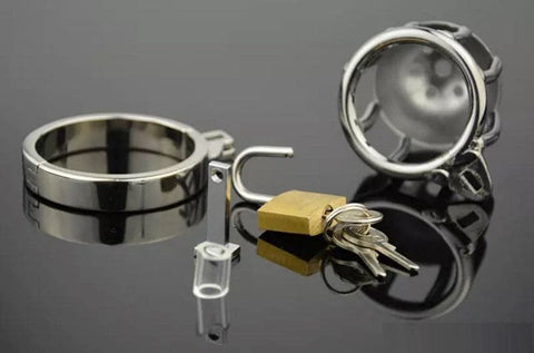 Cock Prison Cage Pee Thru - Male Chastity