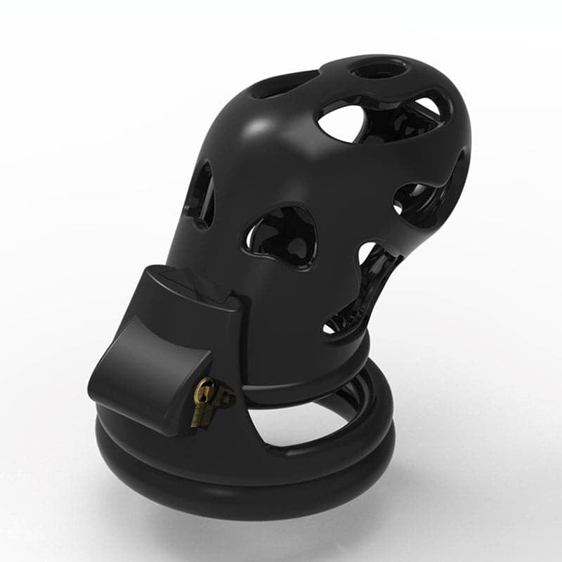 Curved Ghost Chastity Cage Male Chastity