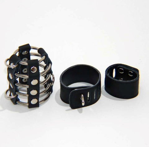 Deviant Toys Gates of Hell Cock Cage - Male Chastity