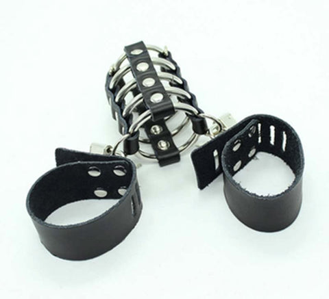 Deviant Toys Gates of Hell Cock Cage - Male Chastity
