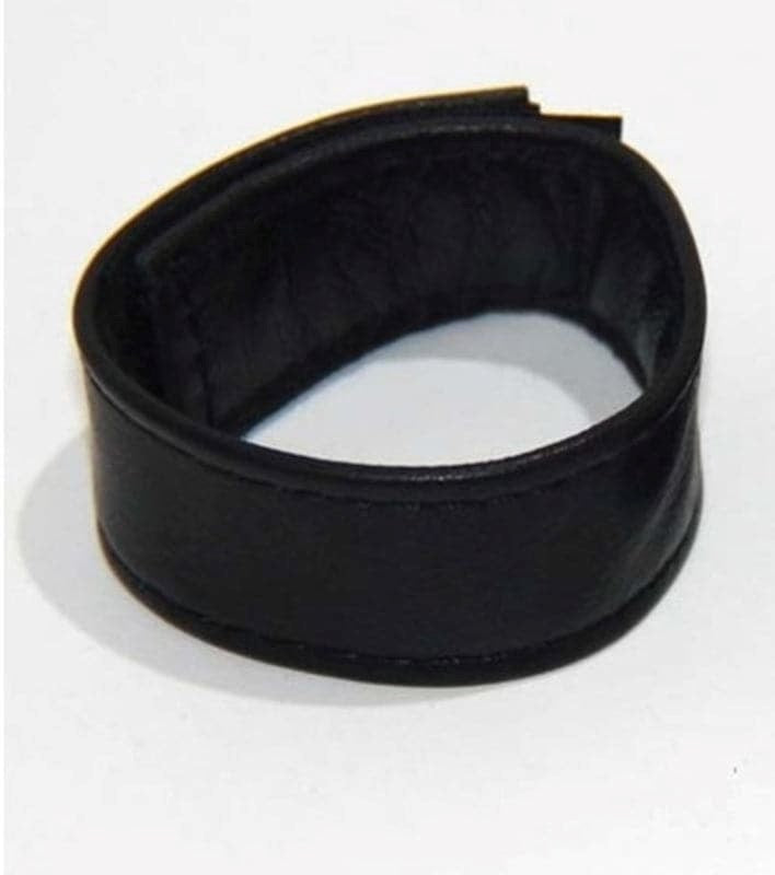 Discreet Romance Leather Cock Ring Cock Rings