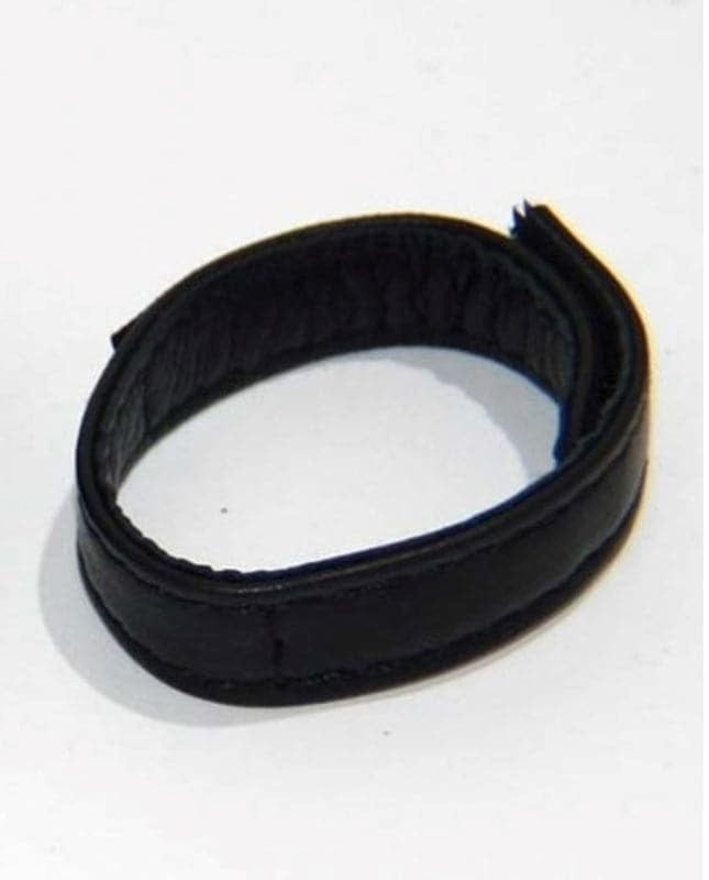 Discreet Romance Leather Cock Ring Cock Rings