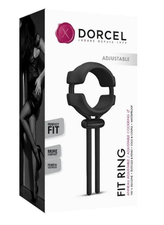 Dorcel Fit Ring - Dual-Layer Comfort for Supreme Bliss - Ball and Cock Toys
