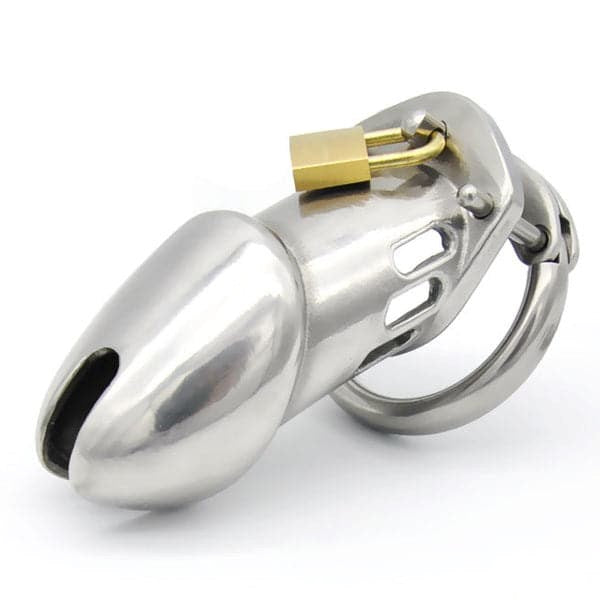 Double Barrel Silverado Male Chastity Device Male Chastity