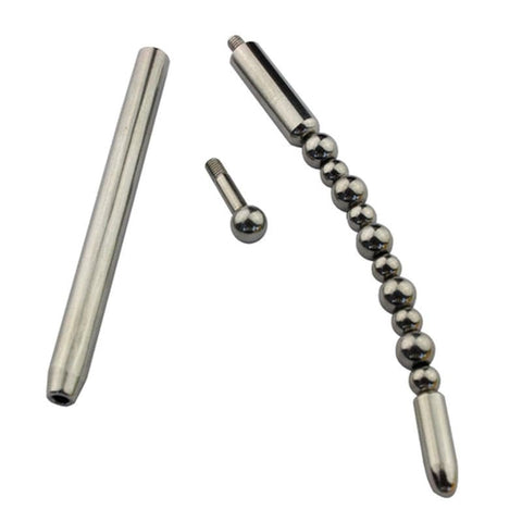 Double Ended Flexible Balls Penis Plug - Penis Plugs