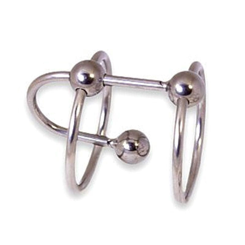 Double Ring Balled Penis Plug Penis Plugs