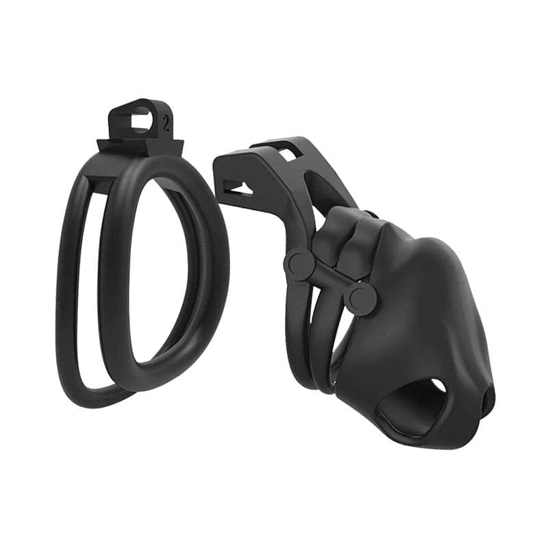 Double Ring Dinosaur Chastity Cage Male Chastity