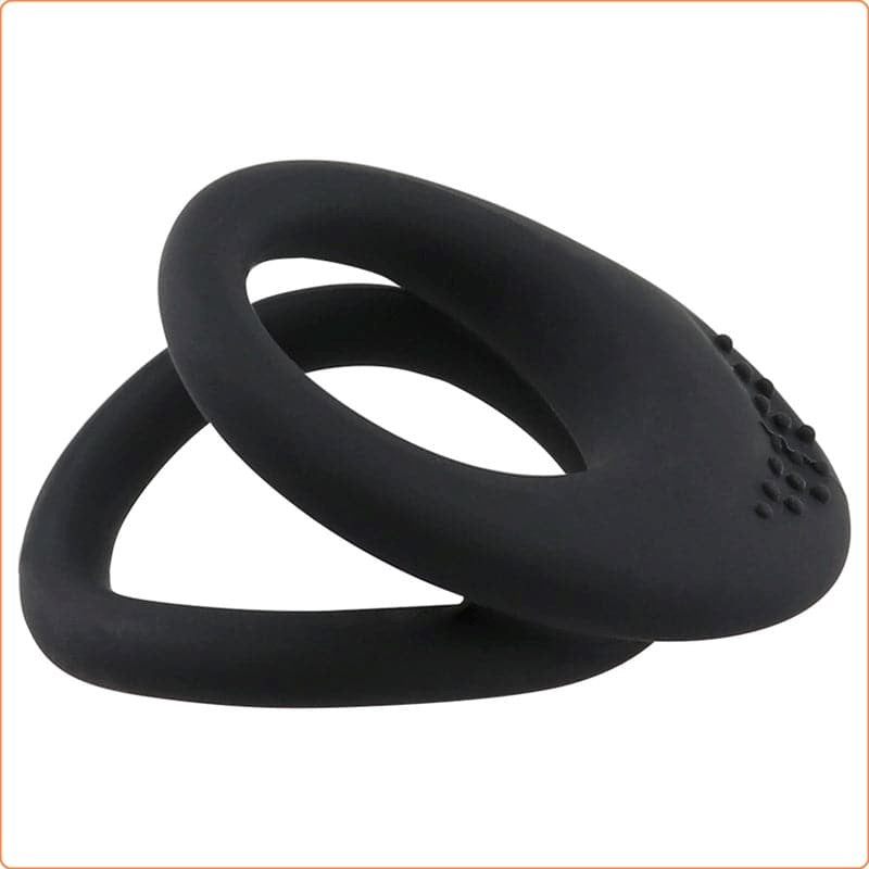 Dual Penis Ring For Men Ball and Cock Toys