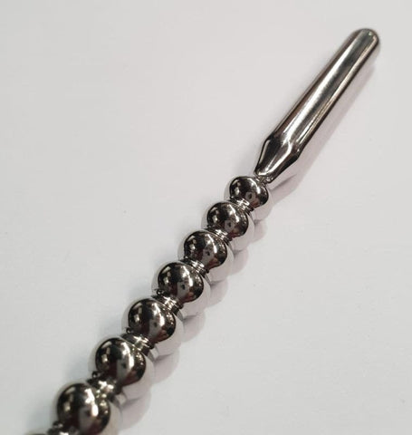 Duke Ribbed Steel Uretheral Sound - Penis Plugs
