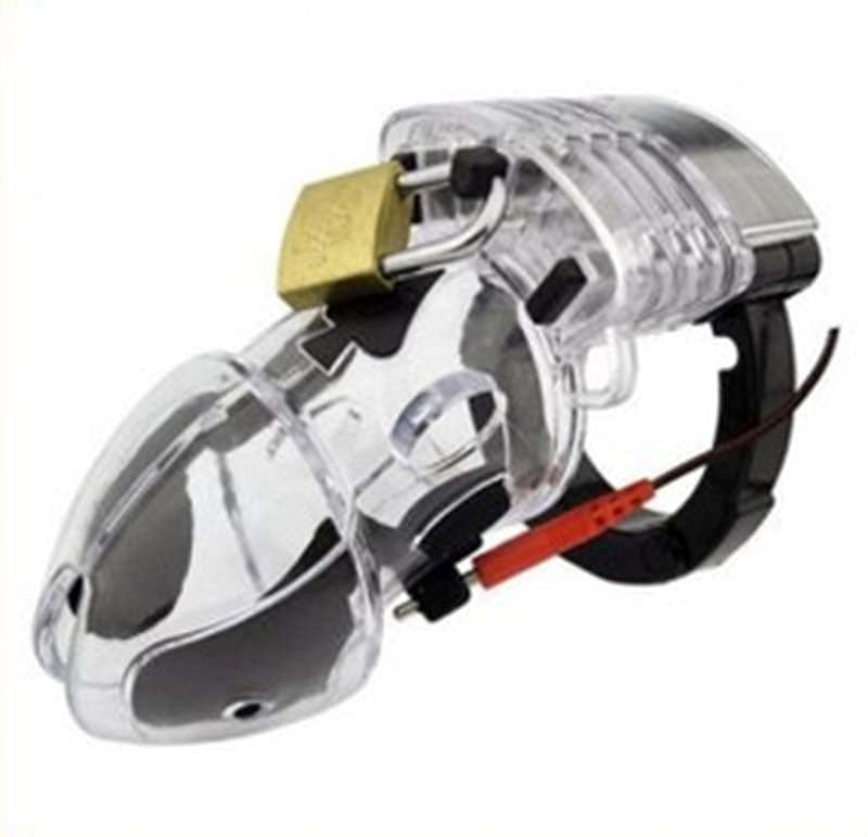 E-Stim Male Chastity Cage & Remote Male Chastity