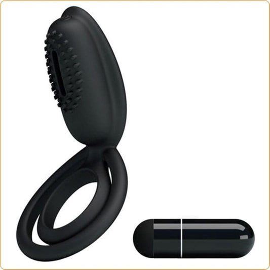 Esther Vibration Cock Ring - Ball and Cock Toys