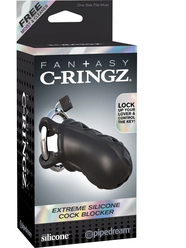 Fantasy C-Ringz Extreme Silicone Cock Blocker Male Chastity