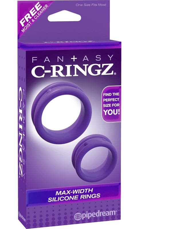 Fantasy C-Ringz Max Width Silicone Rings Cock Rings