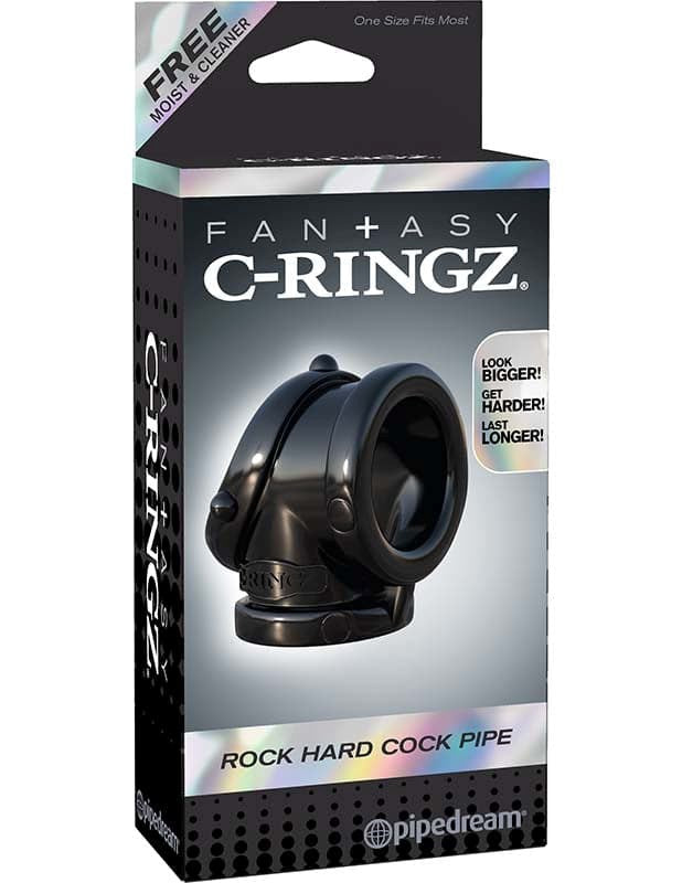 Fantasy C-Ringz Rock Hard Cock Pipe Cock Rings