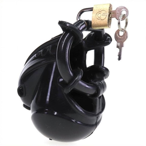 Full Egg Locker Male Chastity Cage - Male Chastity