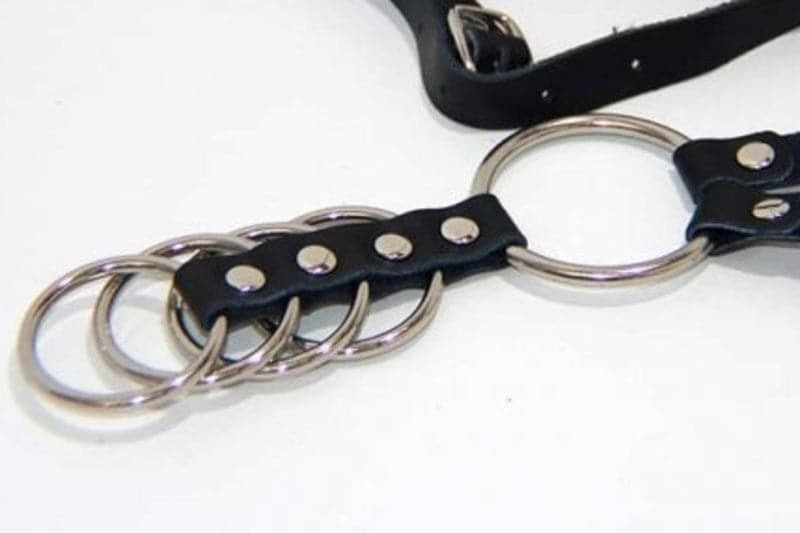 Gates of Hell Harness 1 Ring Male Chastity