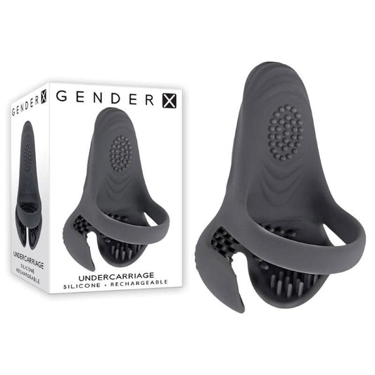 Gender-Inclusive Pleasure Enhancer - Evolved Grey Vibrating Cock Ring - Vibrating Cock Rings