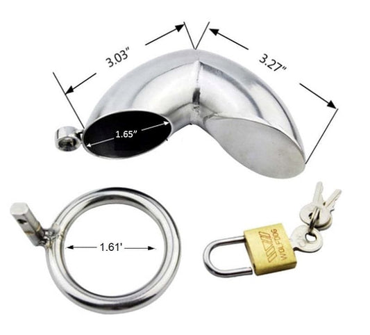 Get Bent Chastity Cage - Male Chastity