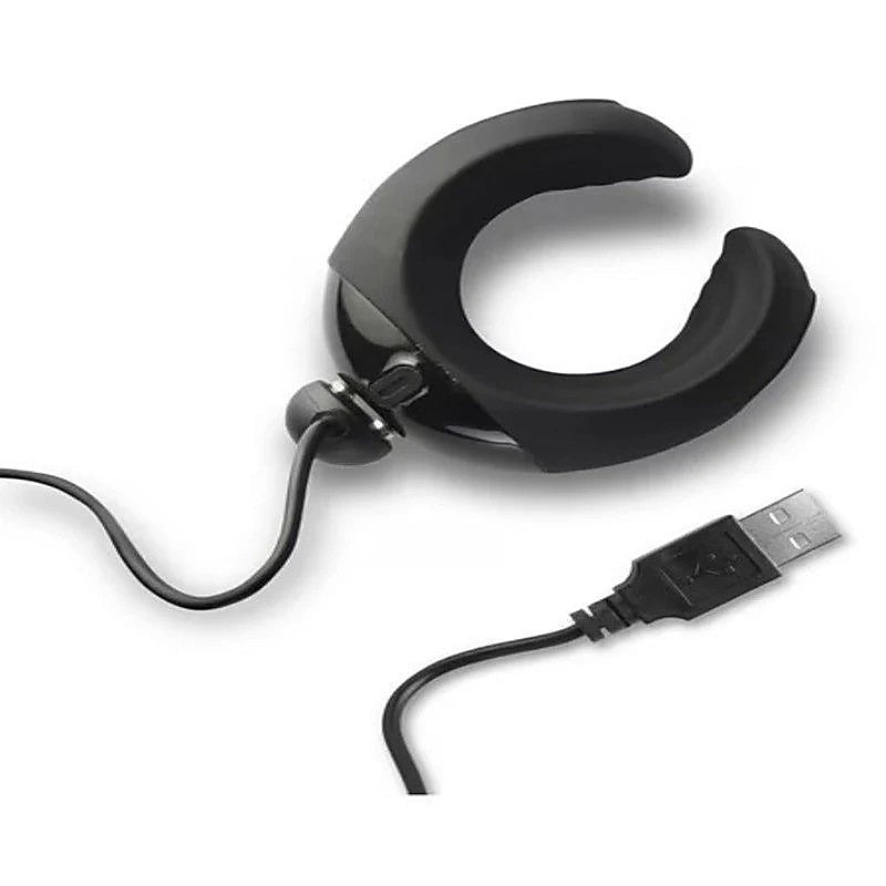 Echo Vibrating C-Shape Male Masturbator by Rocks Off - Masturbators and Strokers