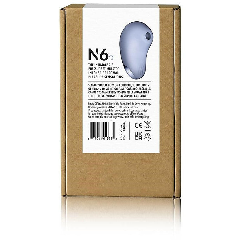 NIYA N6 Rechargeable Air Power Clitoral Suction Vibrator - Clit Ticklers and Pulsators