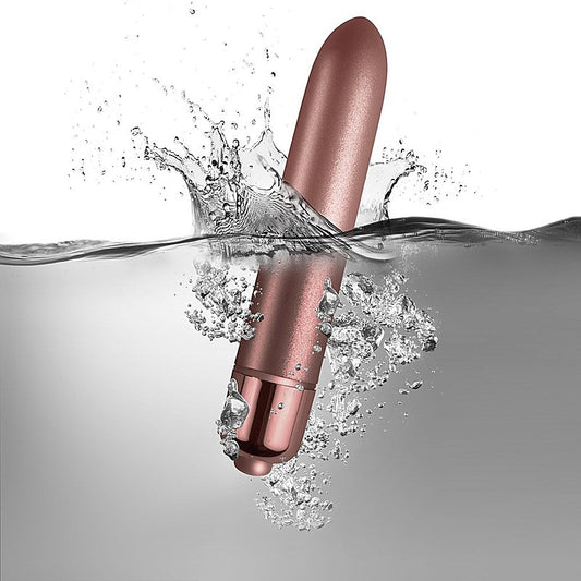 Rocks Off - The Velvet Rose Blush Bullet Vibrator for Precise Stimulation - Bullet Vibrators