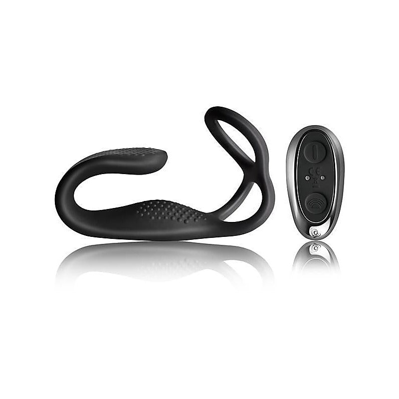 Premium Dual Stimulation Vibrator by Rocks Off - Vibrating Cock Rings
