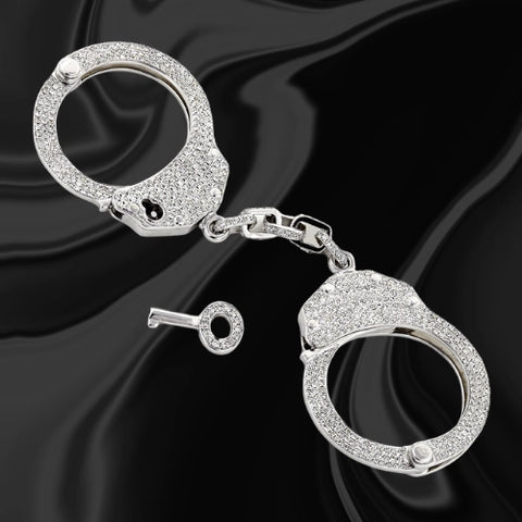 Luxurious Diamante Restraints for Indulgent BDSM - G-Spot Vibrators