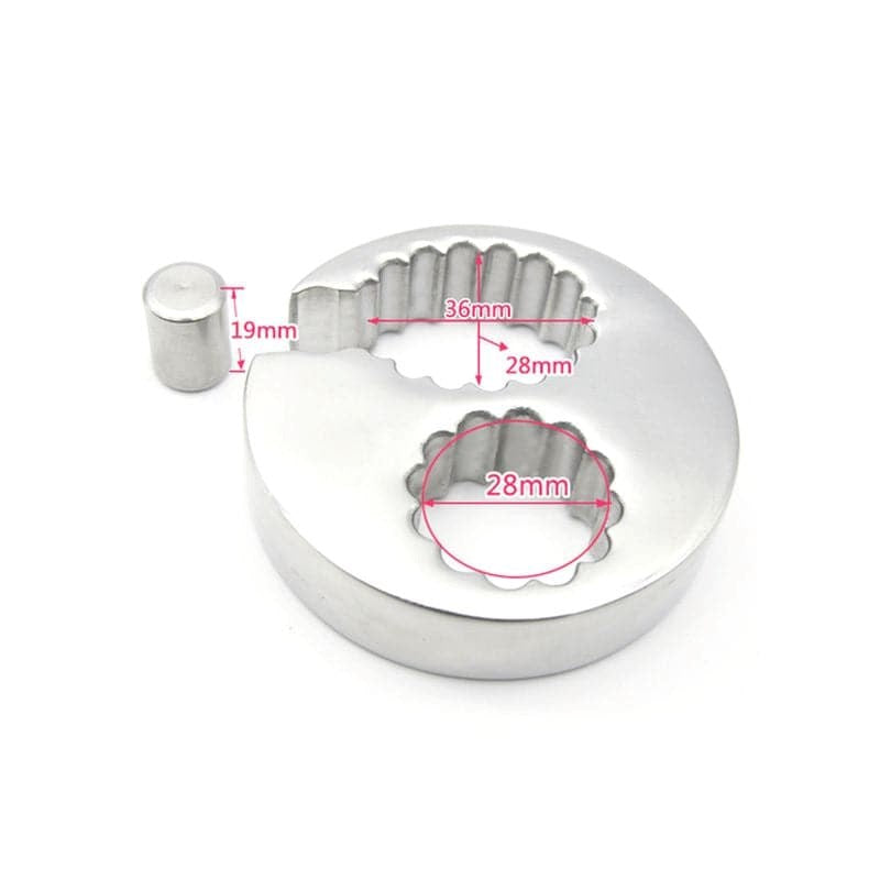 Groove Cock Ball Chastity Device Male Chastity