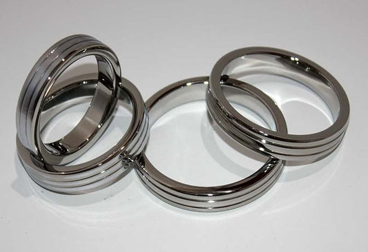Grooved Power Cock Ring - Cock Rings