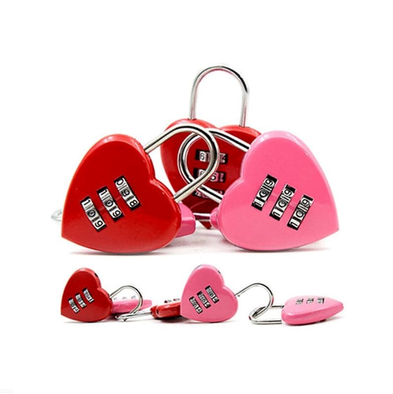 Heart Password Lock Male Chastity