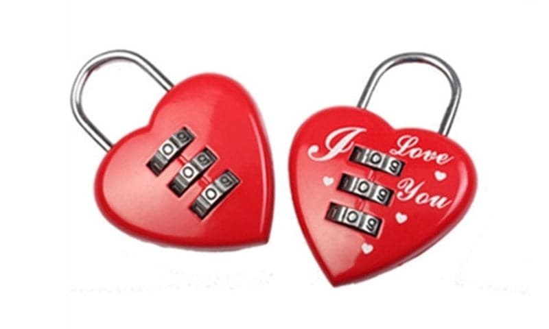 Heart Password Lock Male Chastity